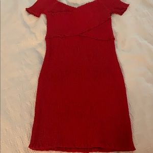 RED CUTE DRESS